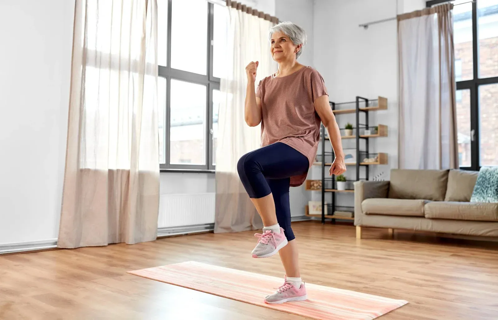 Strength work at home, no scale and no mirror in sight